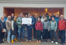 BU: Die Delegation der Lokalen Aktionsgruppe Rheinhessen zu Besuch im Weinviertel. © Foto: Sonja Eder, LAG Weinviertel-Donauraum BU: Die Delegation der Lokalen Aktionsgruppe Rheinhessen zu Besuch im Weinviertel. © Foto: Sonja Eder, LAG Weinviertel-Donauraum