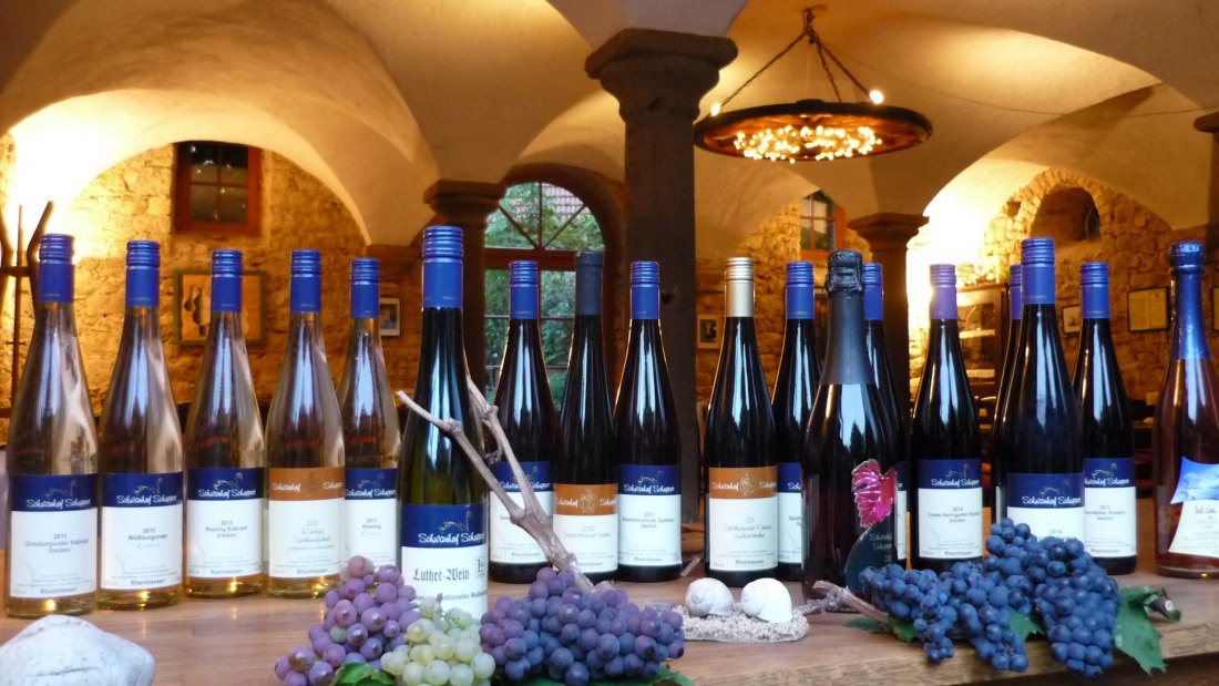 Weinflaschen Weingut Schuppert Guntersblum, © Weingut Schuppert Weinflaschen Weingut Schuppert Guntersblum, © Weingut Schuppert