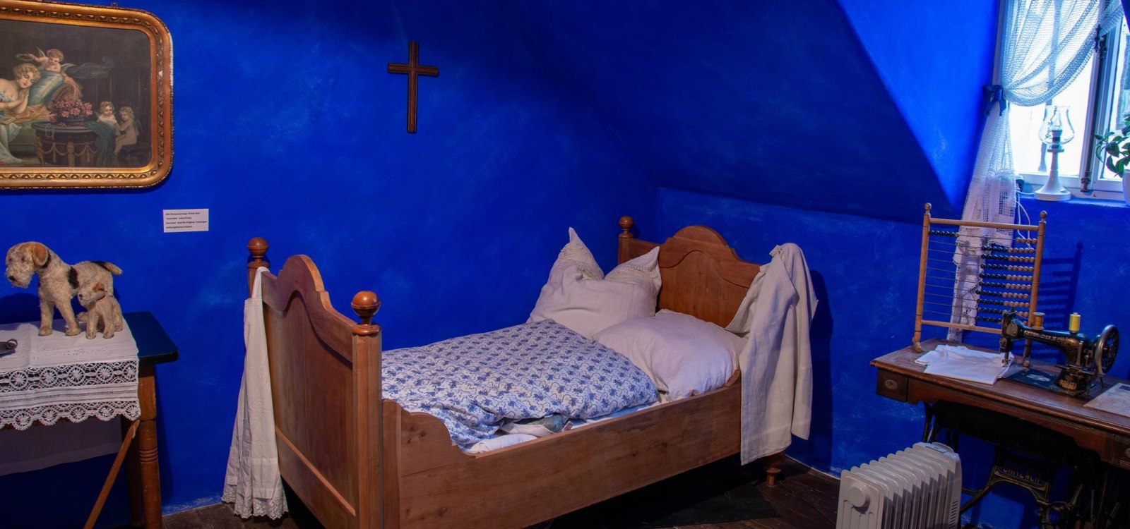 Schlafzimmer im Fischerhaus, © Rüdiger Rahn Schlafzimmer im Fischerhaus, © Rüdiger Rahn