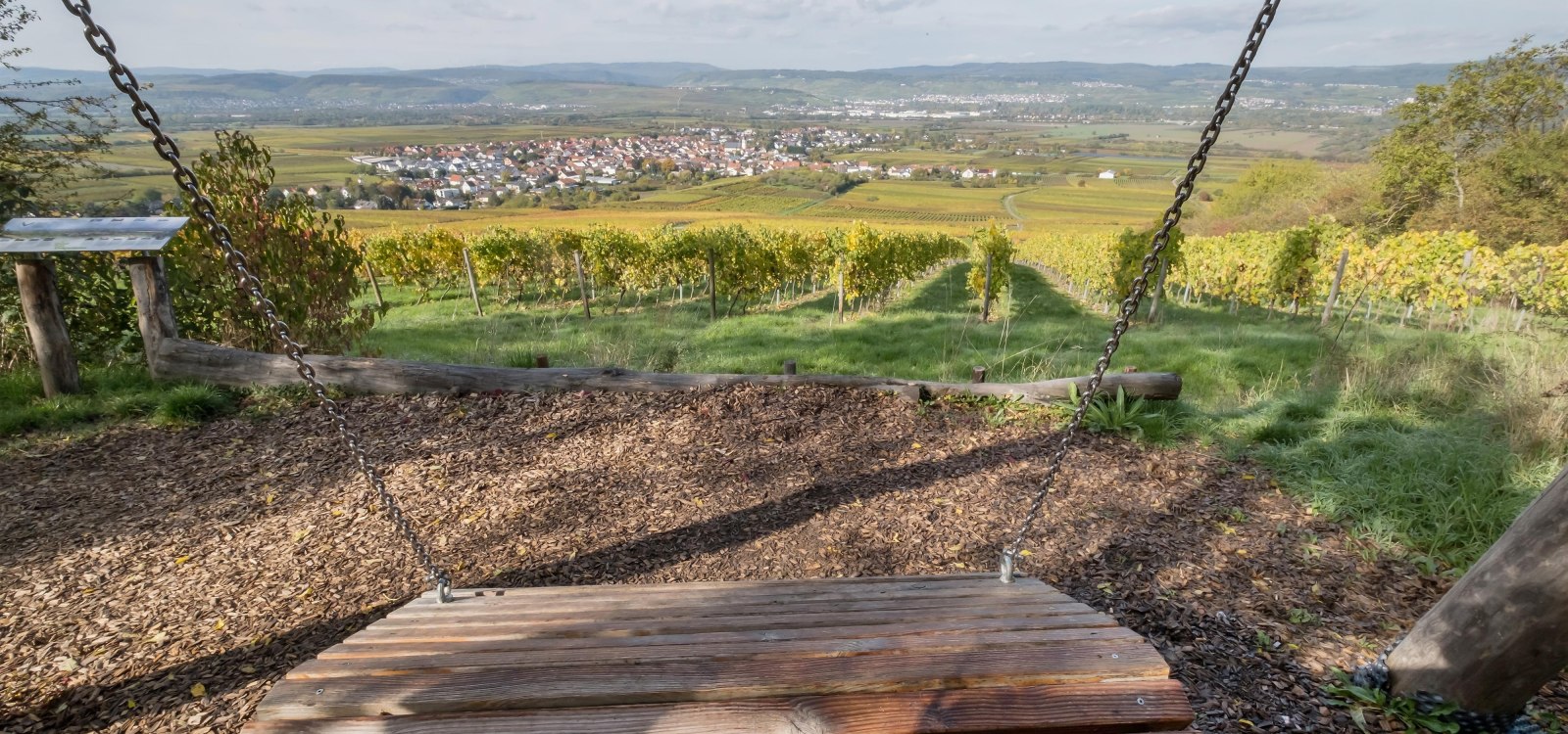 Wingertsschaukell Ockenheim, © Verbandsgemeinde Gau-Algesheim Wingertsschaukell Ockenheim, © Verbandsgemeinde Gau-Algesheim