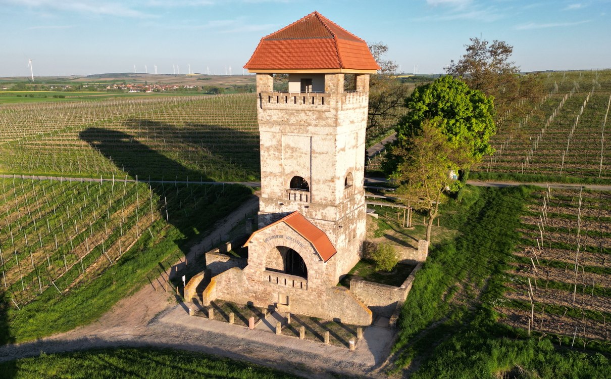 Juliusturm Wöllstein 1, © GRÜNGESTREIFT Landschaftsarchitekten, Inh. Till Müller-Petschke; Juliusturm Wöllstein 1, © GRÜNGESTREIFT Landschaftsarchitekten, Inh. Till Müller-Petschke;