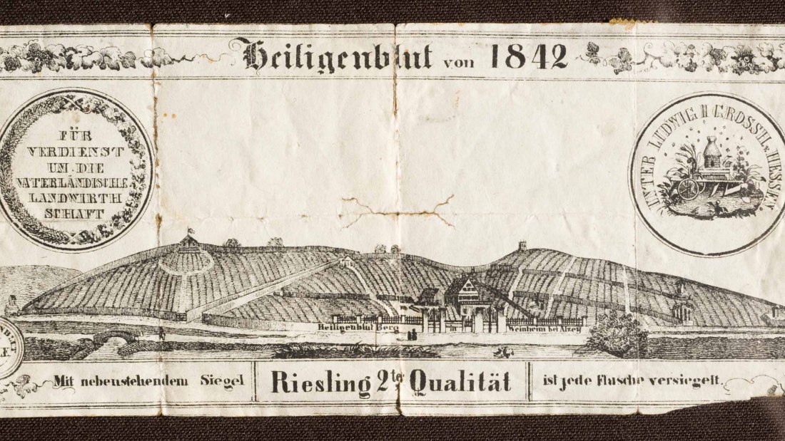 Weingut Heiligenblut_Etikett, © Weingut Heiligenblut Weingut Heiligenblut_Etikett, © Weingut Heiligenblut