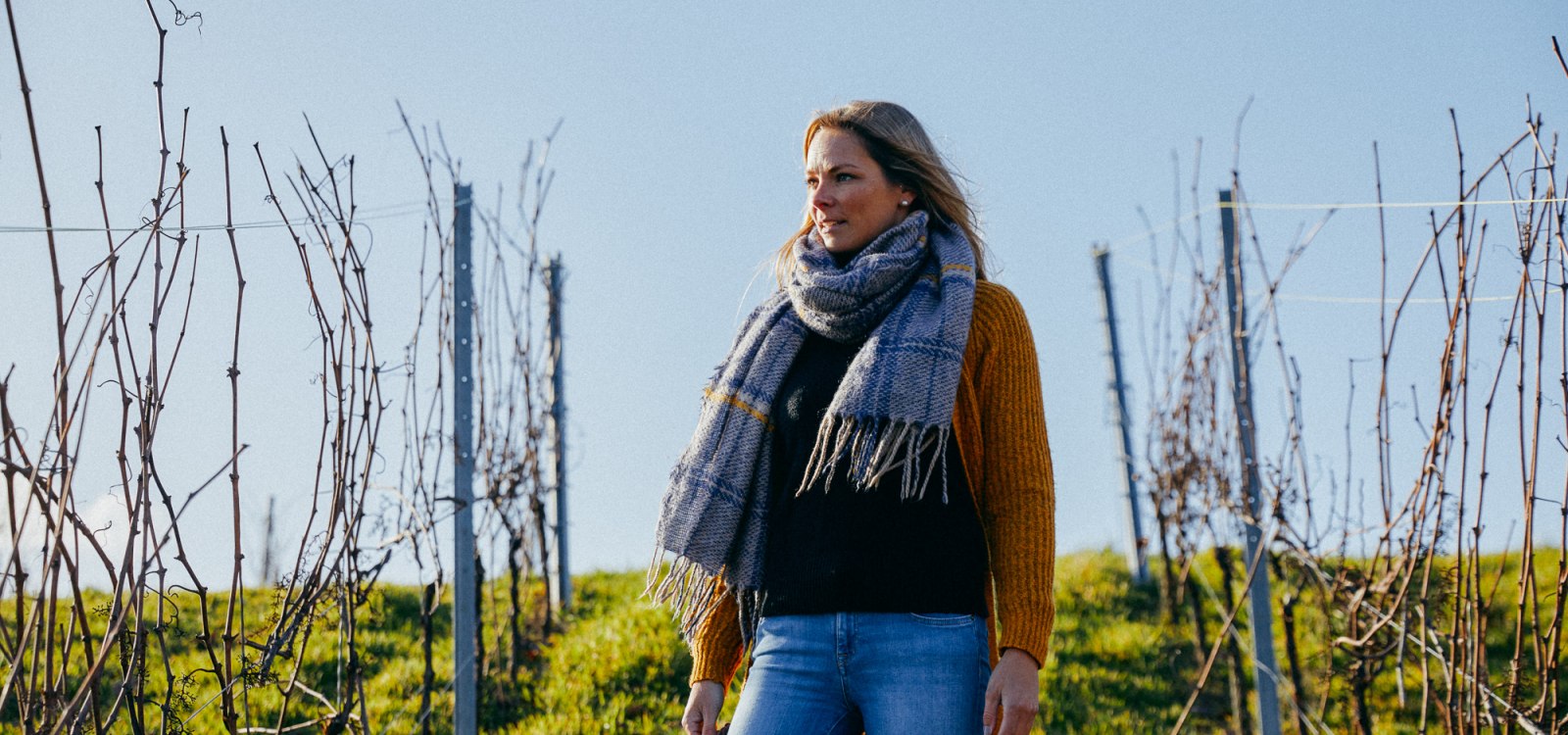 Weingut Becker_Winzerin, © Peter Bender Weingut Becker_Winzerin, © Peter Bender