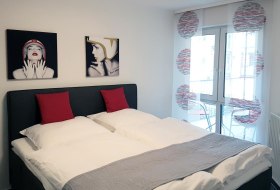 Schlafzimmer - Wohnung 111 © Wirth Schlafzimmer - Wohnung 111 © Wirth