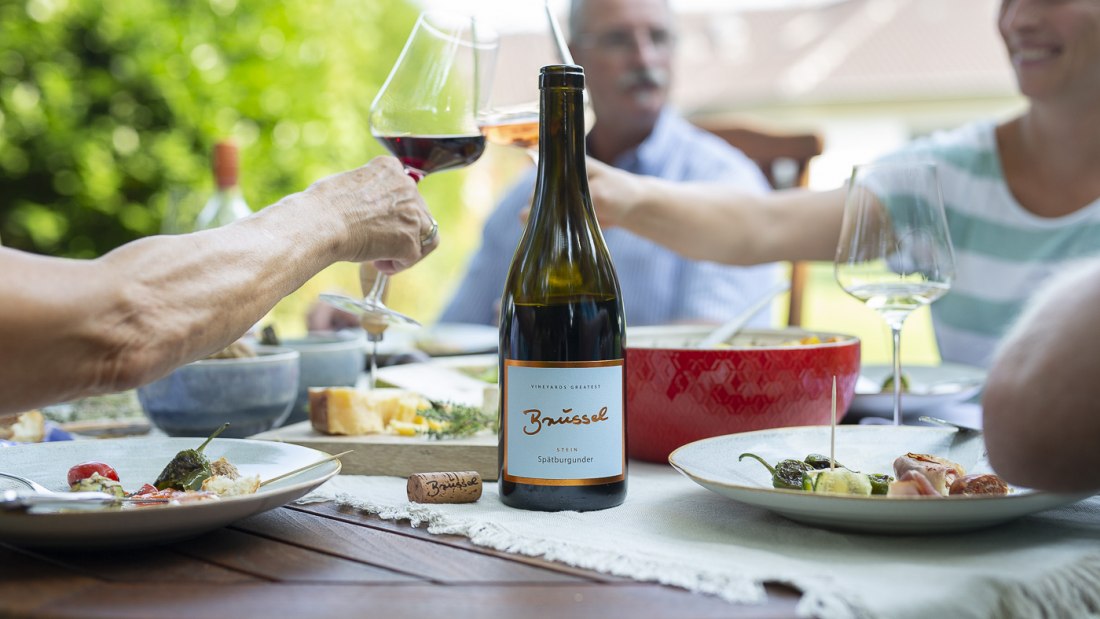 Weingut Brüssel_Spätburgunder, © Weingut Brüssel Weingut Brüssel_Spätburgunder, © Weingut Brüssel