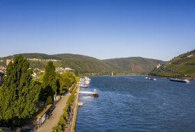 Rheinblick mit Kulturufer © Tosten Silz Rheinblick mit Kulturufer © Tosten Silz