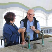 Trinkkur in der Brunnenhalle © GuT- Matthias Luhn Trinkkur in der Brunnenhalle © GuT- Matthias Luhn