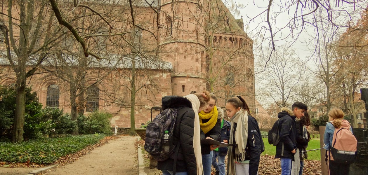 Kinderstadtrallye im Heylshofpark, © Tourist Info Worms Kinderstadtrallye im Heylshofpark, © Tourist Info Worms