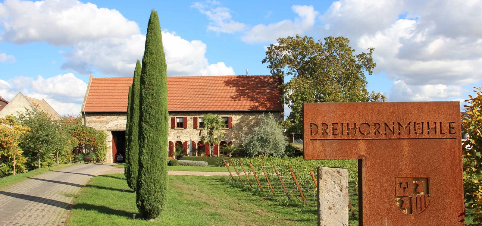 Weingut Dreihornmühle_Gebäude, © Weingut Dreihornmühle Weingut Dreihornmühle_Gebäude, © Weingut Dreihornmühle