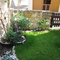 Ein kleiner Vorgarten für Gäste. © Gabriele Liebig Ein kleiner Vorgarten für Gäste. © Gabriele Liebig