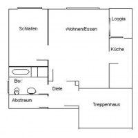 Grundriss o qm gr © Privat Grundriss o qm gr © Privat