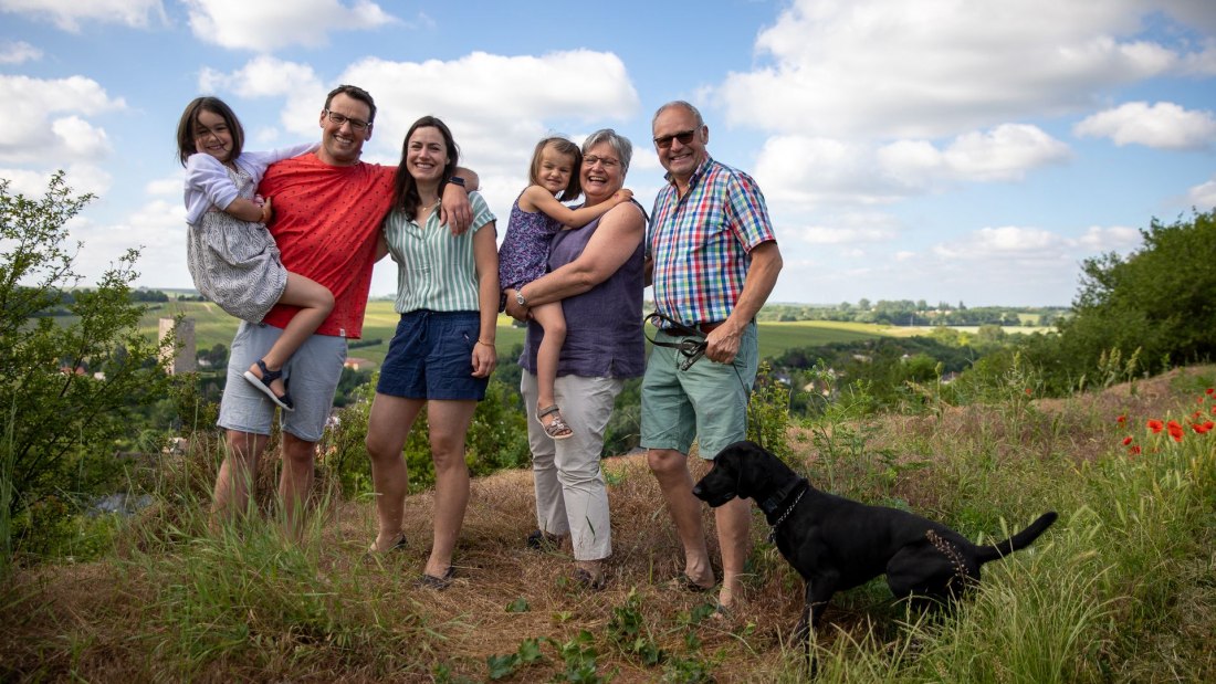 Weingut Fritz Ekkehard Huff_Familie, © Jason Sellers Weingut Fritz Ekkehard Huff_Familie, © Jason Sellers
