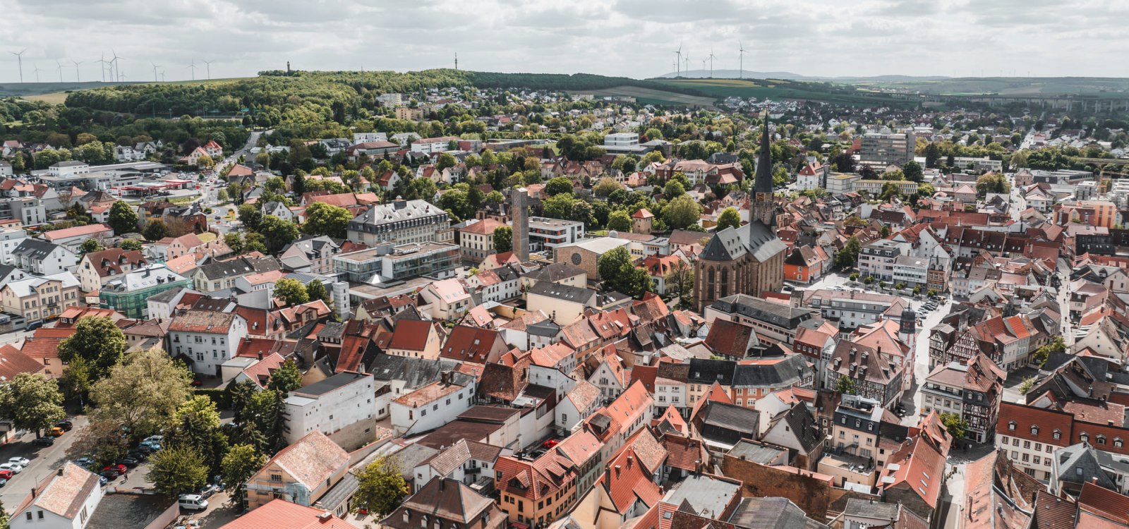 Luchtfoto van Alzey Luchtfoto van Alzey