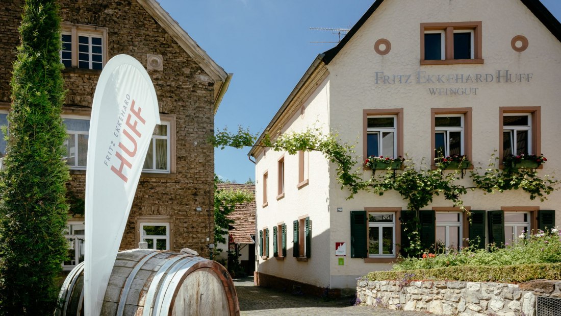 Weingut Fritz Ekkehard Huff_Gebäude, © Jason Sellers Weingut Fritz Ekkehard Huff_Gebäude, © Jason Sellers