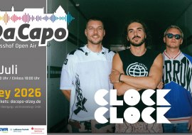 Plakat DaCapo ClockClock Plakat DaCapo ClockClock