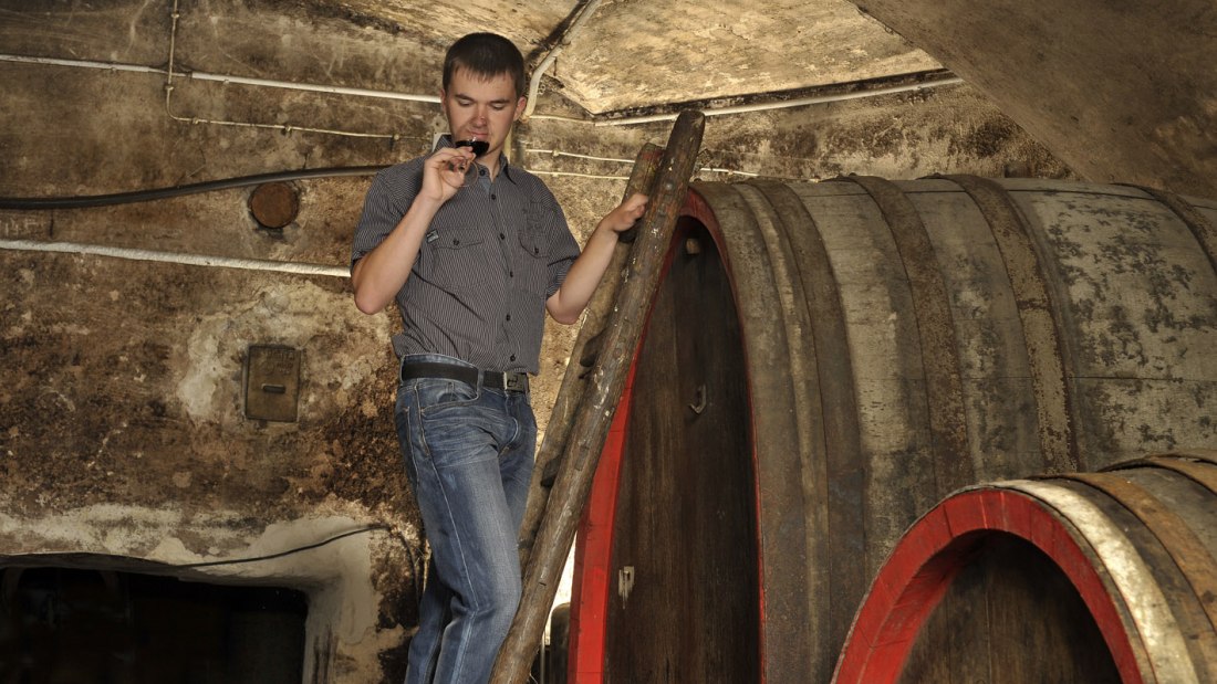 Keldermeester Daniel Friederich, © Weingut Wartsteigerhof Keldermeester Daniel Friederich, © Weingut Wartsteigerhof