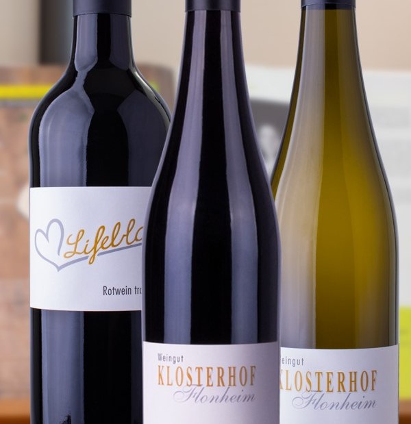 Weingut Klosterhof_Probierpaket, © Webmelone Weingut Klosterhof_Probierpaket, © Webmelone