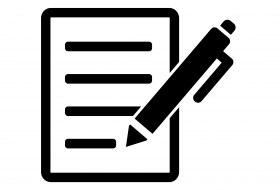 Niederschrift Symbol © © robert6666/adobestock Niederschrift Symbol © © robert6666/adobestock