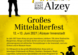 Plakat Mittelalterfest Alzey Plakat Mittelalterfest Alzey