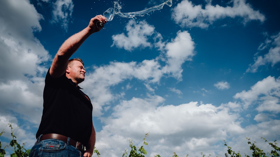 Weingut Heck_Weinglas, © Weingut Heck Weingut Heck_Weinglas, © Weingut Heck