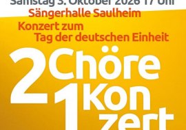 2 Chöre - 1 Konzert 2 Chöre - 1 Konzert