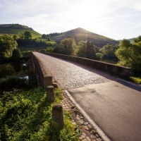 Die Luitpoldbrücke bei Oberhausen an der Nahe © Weinland Nahe e.V./ Moritz Attenberger Die Luitpoldbrücke bei Oberhausen an der Nahe © Weinland Nahe e.V./ Moritz Attenberger