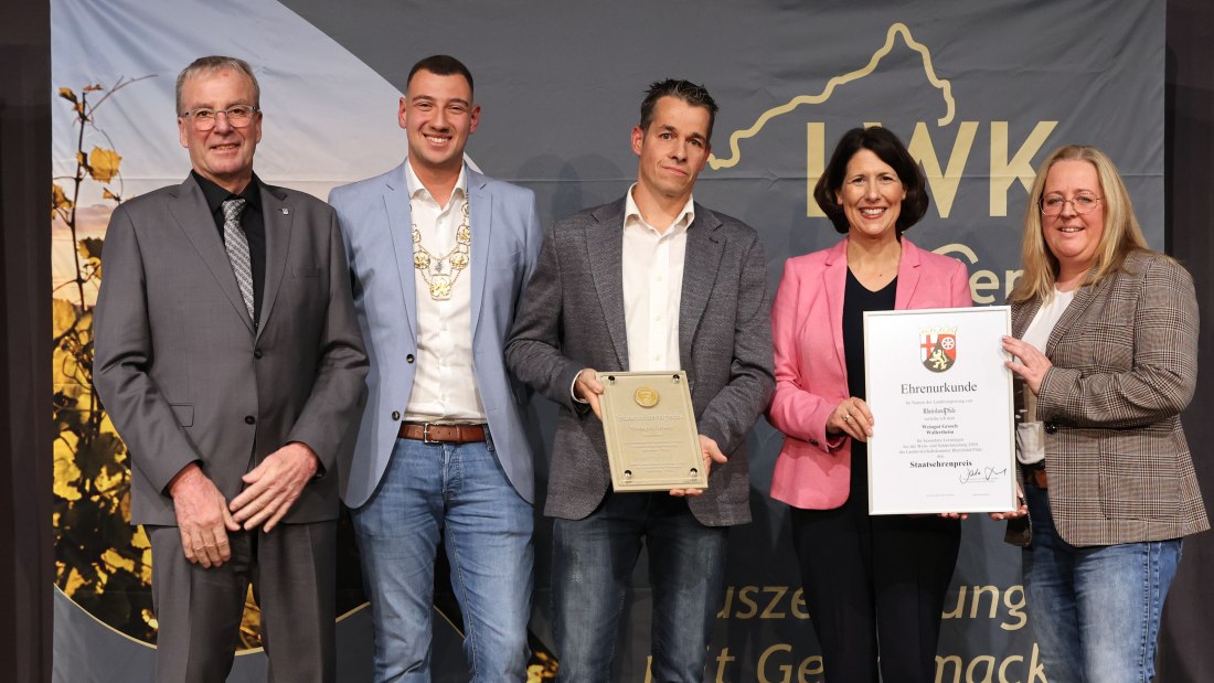 Staatsehrenpreis_Weingut Grosch, Wallertheim Staatsehrenpreis_Weingut Grosch, Wallertheim