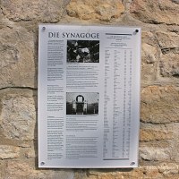Synagogue Square Memorial plaque Synagogue Square Memorial plaque