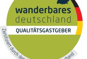 Logo Qualitätsgastgeber © Deutscher Wanderverband