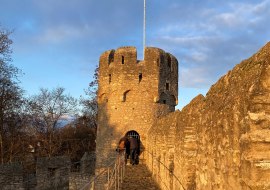 Wehrgang Burgkirche, © Nadja Glässel-Roucka Wehrgang Burgkirche, © Nadja Glässel-Roucka