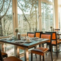 Restaurant Aussicht auf Salinen © Hotel Engel im Salinental Restaurant Aussicht auf Salinen © Hotel Engel im Salinental
