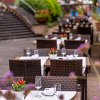 Terrasse Tische © PK Hotel Management Services GmbH Terrasse Tische © PK Hotel Management Services GmbH