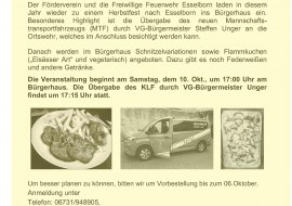 Flyer Herbstfest Esselborn Flyer Herbstfest Esselborn