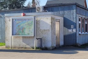 Öffentliche Toilette am Bürgerhaus Frei-Weinheim Öffentliche Toilette am Bürgerhaus Frei-Weinheim