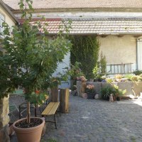 Blick in den Innenhof © Gästezimmer Mittelgasse Blick in den Innenhof © Gästezimmer Mittelgasse