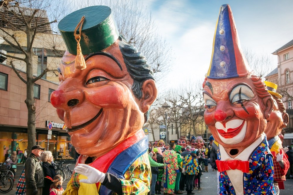 Schwellköpfe zur Fastnacht, © Fotofarmer Schwellköpfe zur Fastnacht, © Fotofarmer