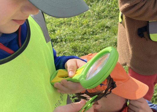 Kinderführung Neuborn © Angelika Friedrich Kinderführung Neuborn © Angelika Friedrich