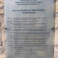 Burg Stadeck Geschichte Burg Stadeck Geschichte