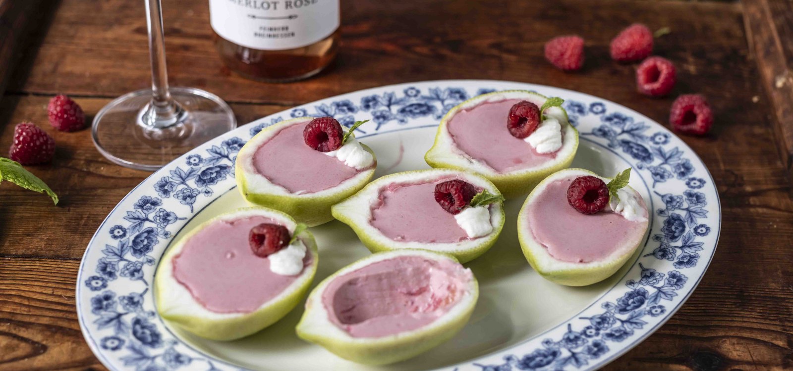 Himbeer Posset, © Klara und Ida Himbeer Posset, © Klara und Ida