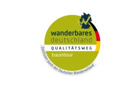 Logo Qualitätsweg Wanderbares Deutschland © Deutscher Wanderverband Logo Qualitätsweg Wanderbares Deutschland © Deutscher Wanderverband