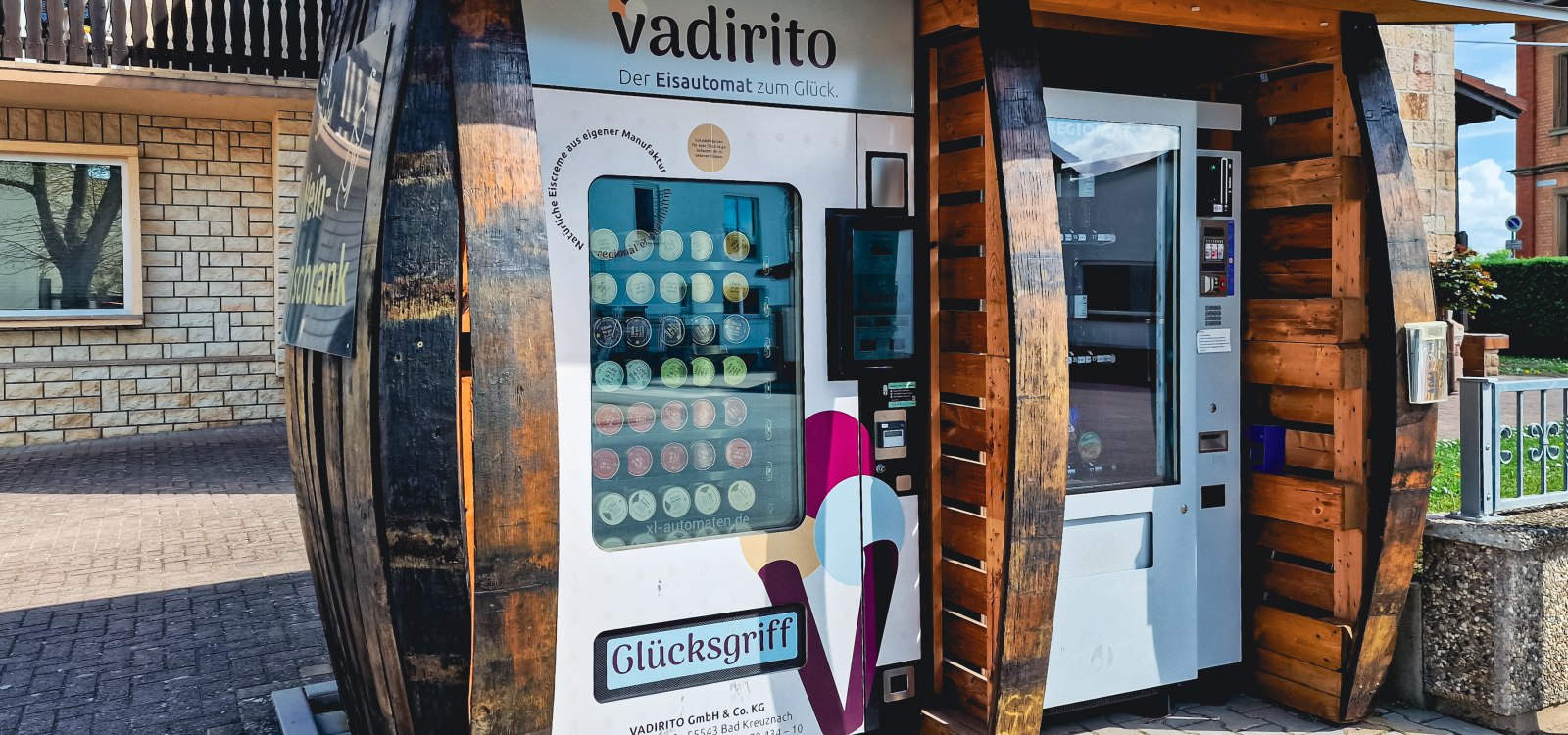 Vadirito ice vending machine in Gau-Bickelheim Vadirito ice vending machine in Gau-Bickelheim