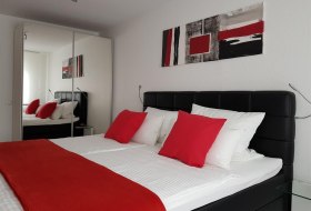 Schlafzimmer - Wohnung 206 © Wirth Schlafzimmer - Wohnung 206 © Wirth