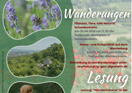 Plakat Wanderwoche, © Verbandsgemeinde Gau-Algesheim Plakat Wanderwoche, © Verbandsgemeinde Gau-Algesheim