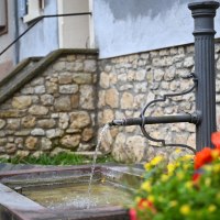 Brunnen in Gundersheim mit Blumen © Touristikverein Wonnegau e.V. Brunnen in Gundersheim mit Blumen © Touristikverein Wonnegau e.V.