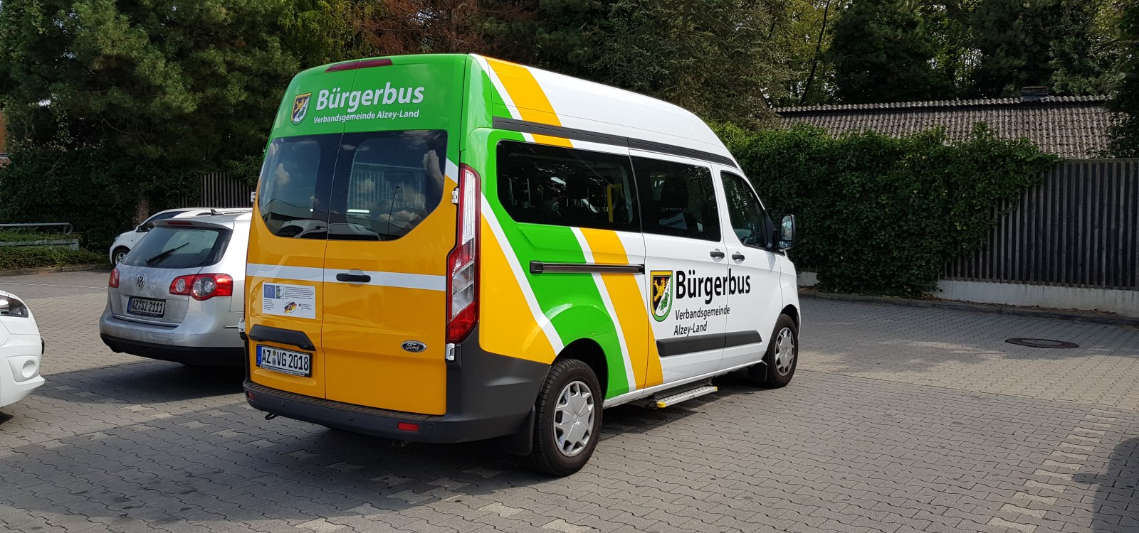 Citizen bus of VG Alzey-Land, © LAG Rheinhessen Citizen bus of VG Alzey-Land, © LAG Rheinhessen