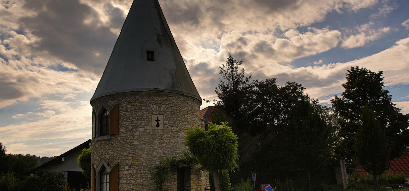 Wehrturm in der Burgunderstraße, © Rainer Oppenheimer/Stadt Ingelheim Wehrturm in der Burgunderstraße, © Rainer Oppenheimer/Stadt Ingelheim