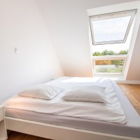 Eines der drei Schlafzimmer Eines der drei Schlafzimmer