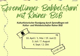 Sprendlinger Babbelstunn', © Tourist Info Sprendlinger Babbelstunn', © Tourist Info