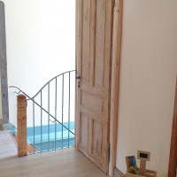 Treppe zum Gastraum Treppe zum Gastraum