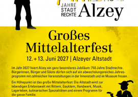 Plakat Stadtrechtefest Alzey Plakat Stadtrechtefest Alzey